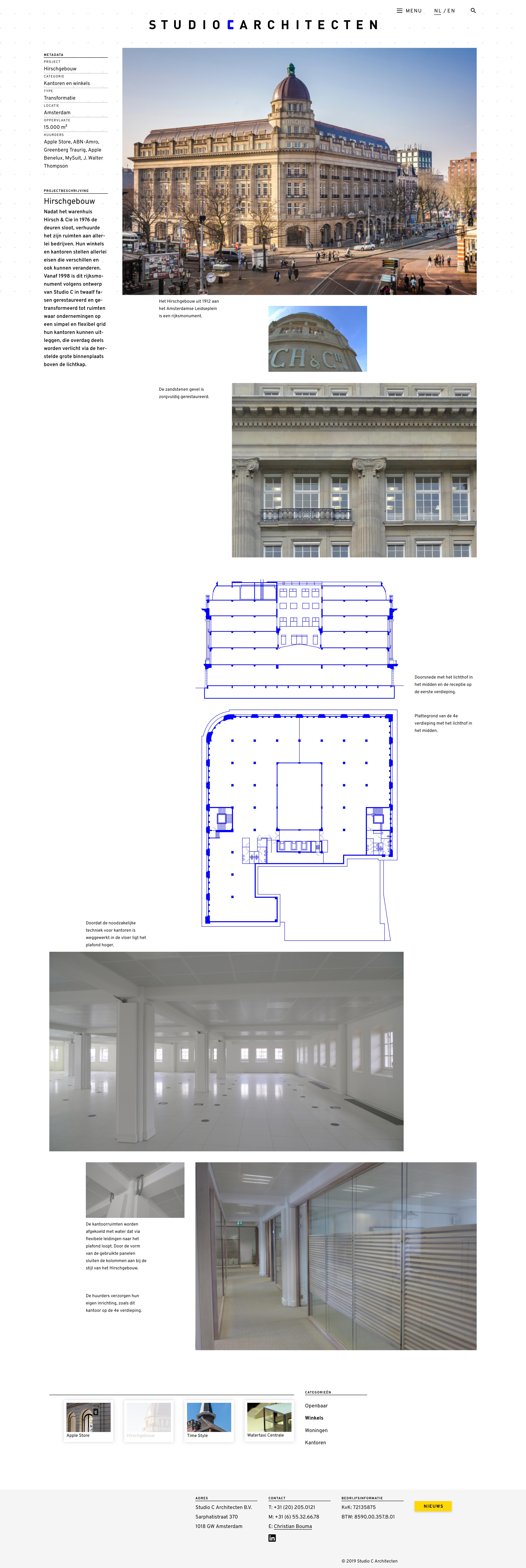 Studio C Architects case study layout
