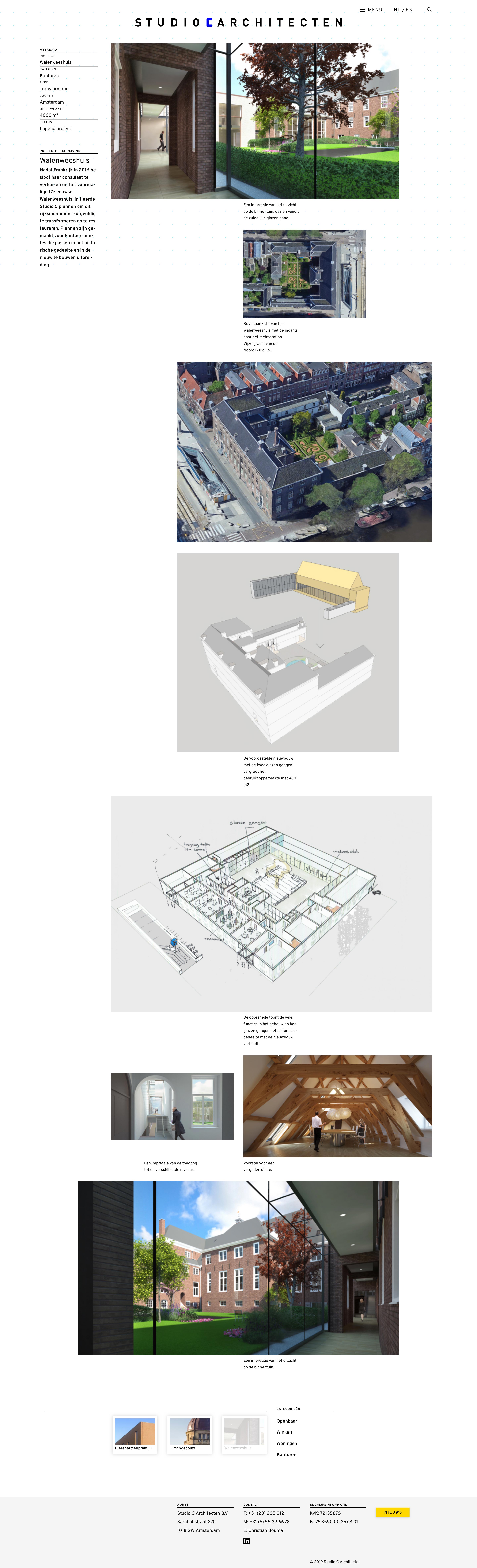 Studio C Architects case study layout
