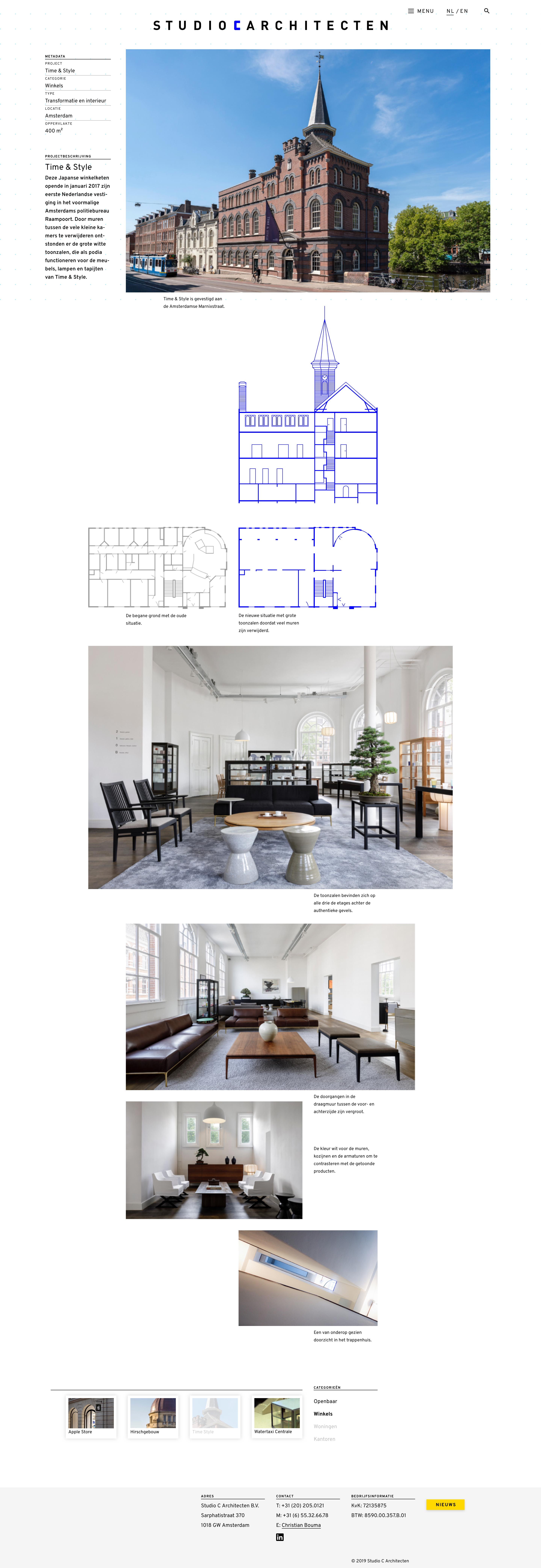 Studio C Architects case study layout