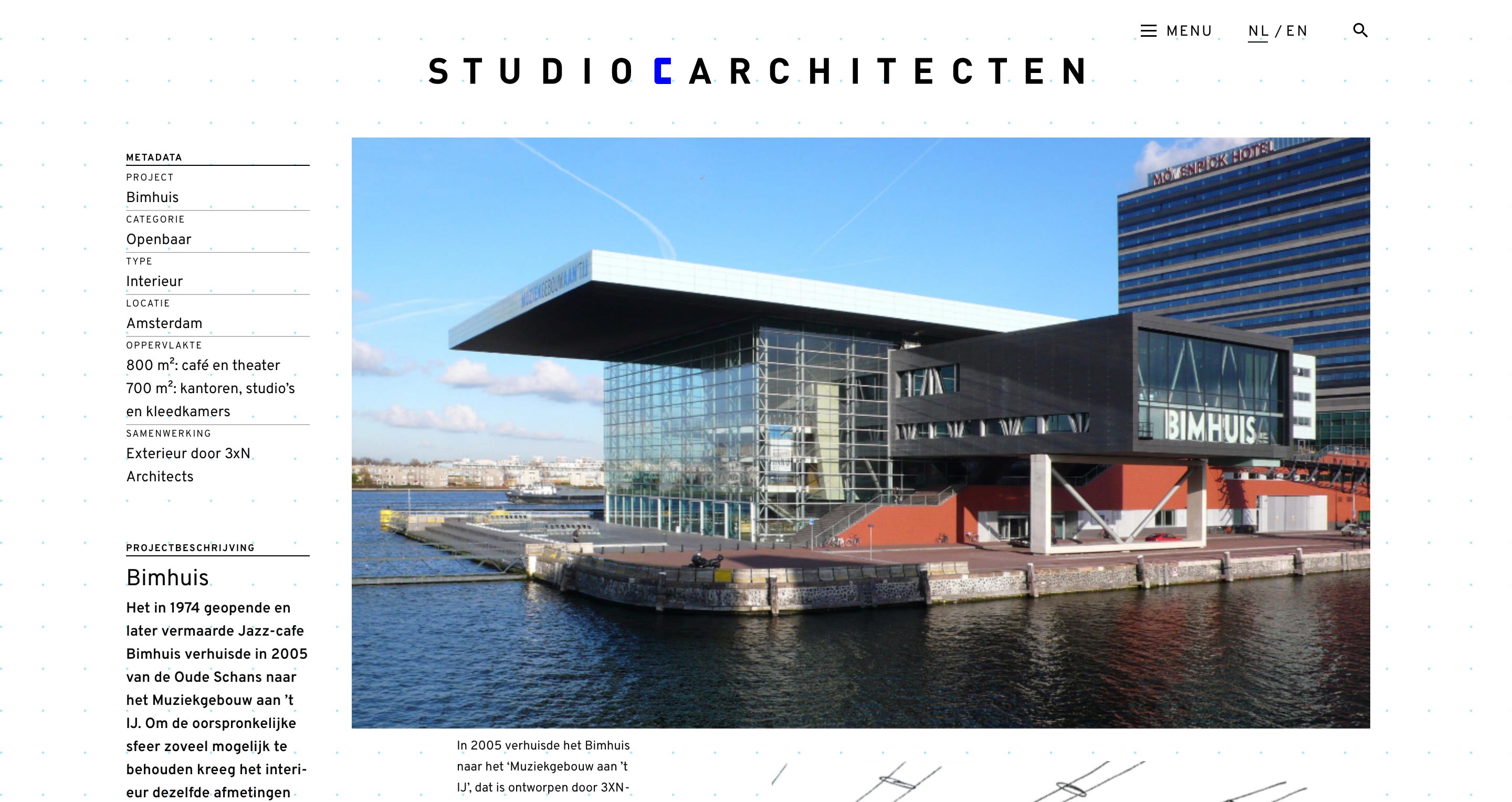 Studio C responsive layout